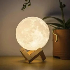 Multicolour 3D Moon Lamp